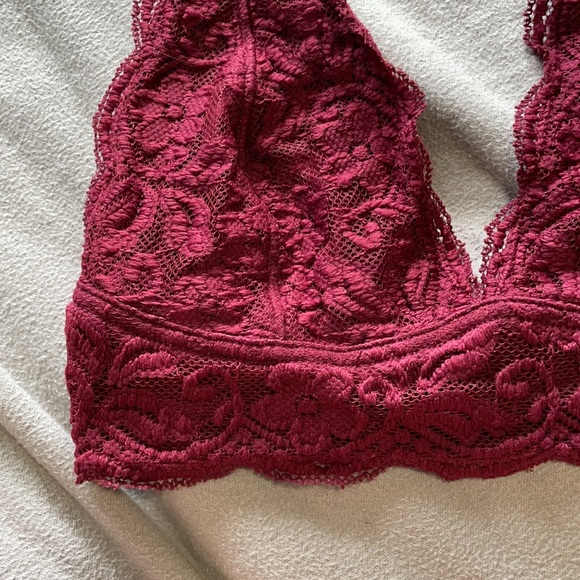 Lace Halter Bralette - Picture 2 of 3